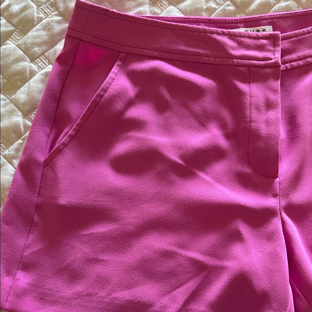 Trina Turk Vibrant Pink High Waist Shorts - Picture 5 of 9